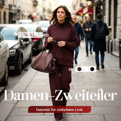 ⏳Spécial à durée limitée⏰Blouse à col montant et pantalon assorti👚👖