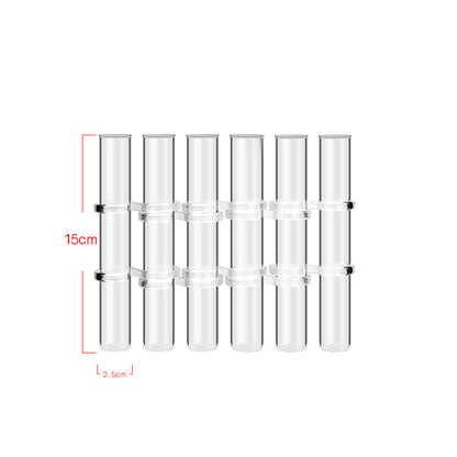 ⏳Spécial à durée limitée⏰Set de vases tubes à essai en verre transparent🧪💐