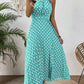 ⏳Spécial à durée limitée⏰Robe à pois à col licou pour femme👗