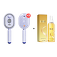 💆‍♀️ 50% DE RÉDUCTION ! 🎉 Brosse Électrique Cheveux – Spray Hydratant, Massage & Lissant Instantané ✨📦