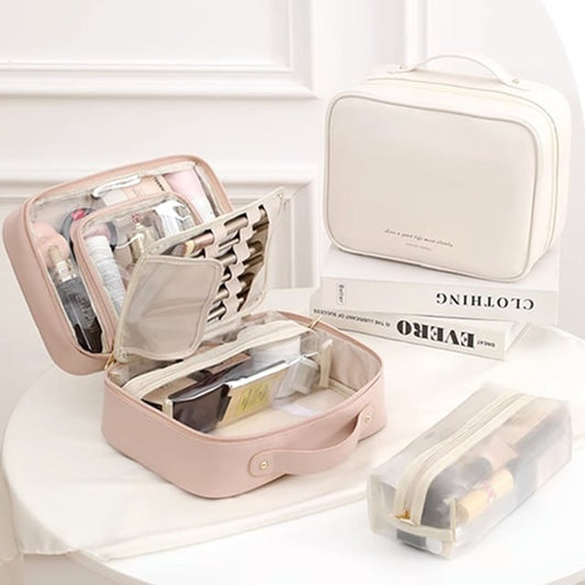 ⏳Spécial à durée limitée⏰Trousse à cosmétiques à plusieurs compartiments💅💄👝