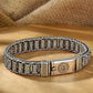 ⏳Spécial à durée limitée⏰Bracelet Roue de Prières Tibétaine – Argent 925, Porte-Bonheur & Cadeau pour la Saint-Valentin⛓️