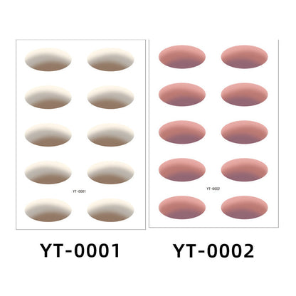 Autocollants de maquillage flashy à l'épreuve de l'eau