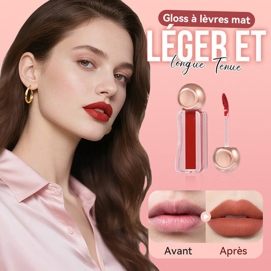 ⏳Spécial à durée limitée⏰Gloss à lèvres mat léger et longue tenue💋