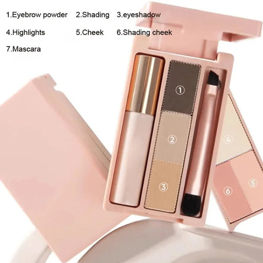 ⏳Spécial à durée limitée⏰Palette de maquillage portable 7 en 1🎨