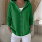 ⏳Spécial à durée limitée⏰Cardigan en maille à capuche et boutons pour femme🧥🌈