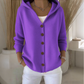 ⏳Spécial à durée limitée⏰Cardigan en maille à capuche et boutons pour femme🧥🌈