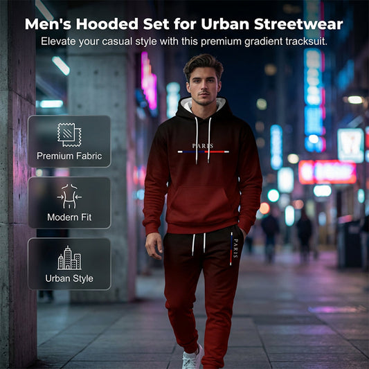 ⏳Spécial à durée limitée⏰Ensemble de Survêtement Dégradé pour Homme👕👖