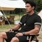 ⏳Spécial à durée limitée⏰Ensemble 2 pièces pour homme : T-shirt rayé et short👕👖