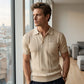 ⏳Spécial à durée limitée⏰Chemise à col en maille à manches courtes pour homme👔