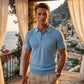 ⏳Spécial à durée limitée⏰Chemise à col en maille à manches courtes pour homme👔