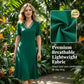 ⏳Spécial à durée limitée⏰Robe élégante en maille à col en V pour femme❤️👗