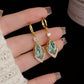 ⏳Spécial à durée limitée⏰Boucles d'oreilles créoles pendantes bleu ciel💧💍