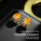 ⏳Spécial à durée limitée⏰Boucles d'oreilles clous colorées « Feux d'artifice » pour femmes📿🎉