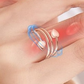 ⏳Spécial à durée limitée⏰Bague Aimantée Ajustable Unisexe à Doigts Ouverts💍