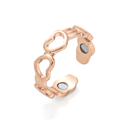 ⏳Spécial à durée limitée⏰Bague Aimantée Ajustable Unisexe à Doigts Ouverts💍