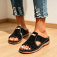 ⏳Spécial à durée limitée⏰Sandales à talons compensés et bout ouvert pour femmes👡