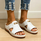 ⏳Spécial à durée limitée⏰Sandales à talons compensés et bout ouvert pour femmes👡