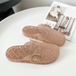 ⏳-50% pour temps limité⏰Sandales glissantes décontractées à paillettes pour femme👡🌴
