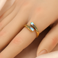 ⏳-50% pour temps limité⏰Bague Vintage Ajustable Zircon Goutte Lumineuse💧💍