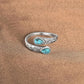 ⏳-50% pour temps limité⏰Bague Vintage Ajustable Zircon Goutte Lumineuse💧💍