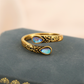 ⏳-50% pour temps limité⏰Bague Vintage Ajustable Zircon Goutte Lumineuse💧💍