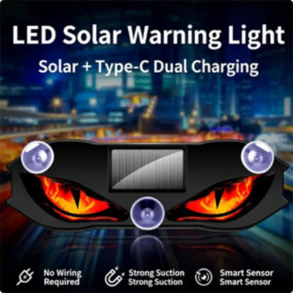 ⏳Spécial à durée limitée⏰Feu d'avertissement LED à énergie solaire pour voiture🚗🔆