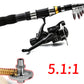 ⏳Spécial à durée limitée⏰Pêche instantanée partout kit canne télescopique sans stress🎣🪝