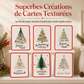 ⏳Spécial à durée limitée⏰Kit de carte de vœux DIY de Noël🎄🧵📇