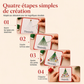 ⏳Spécial à durée limitée⏰Kit de carte de vœux DIY de Noël🎄🧵📇