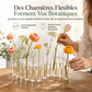 ⏳Spécial à durée limitée⏰Set de vases tubes à essai en verre transparent🧪💐